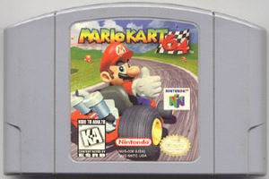 Mario Kart 64 (USA) Cart Scan